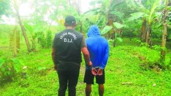 Este sujeto fue capturado en una zona de difícil acceso situado en la provincia de Bocas del Toro.