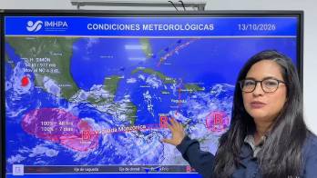 Pilar López, del Instituto de Meteorología e Hidrología de Panamá (IMHPA).