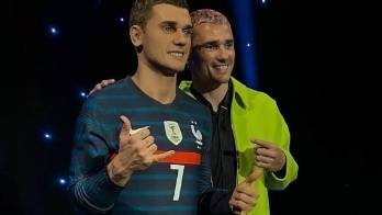 Griezmann tiene ya su figura en el museo de cera de París