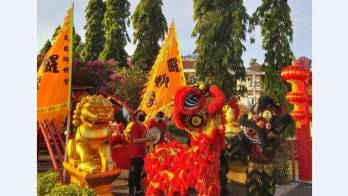 La danza del león y el dragón están entre las actividades más esperadas.