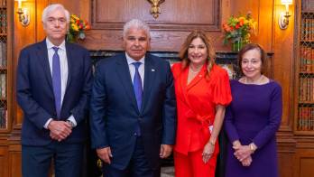 Presidente Mulino en el foro de Panamá en el Consejo de la Américas.
