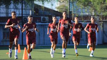 El equipo realizó hoy su último entrenamiento en tierras panameñas.