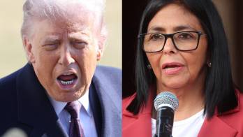 Trump se reunirá con Delcy Rodríguez el martes en Nueva York