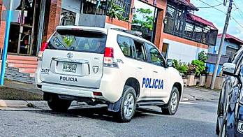 El atentado ocurrió a las 3:35 p. m. de ayer viernes, del lado tico, a escasos metros de la frontera.