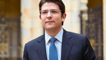 El senador y aspirante presidencial colombiano Miguel Uribe Turbay.