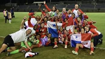 Panamá celebra su clasificación.