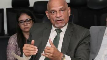 El diputado de la coalición Seguimos, Ernesto Cedeño.