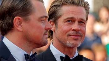 Leonardo DiCaprio y Brad Pitt, duelo de guapos en la alfombra roja de Cannes