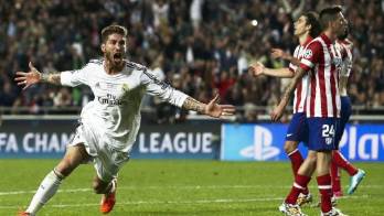 Ramos anotó el empate al minuto 92.
