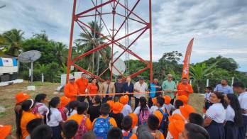 Distrito de Kusapín en la comarca Ngäbe se conecta por primera vez a la red LTE +Móvil