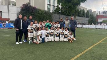 Las estrellas del equipo Sub-10 son los hijos de Adalberto Carrasquilla y del técnico Efraín Juárez.