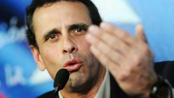 El opositor venezolano Henrique Capriles.