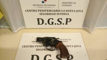 Decomisan arma de fuego lanzada por dron a La Nueva Joya