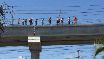 Usuarios del Metro quedaron varados.
