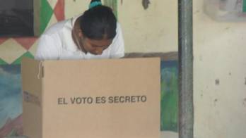 Florentino Ábrego lidera conteo de votos en el 4-1&nbsp;.