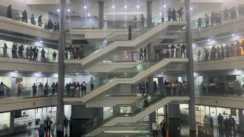 La jornada estuvo paralizada desde las 8:00 a.m.