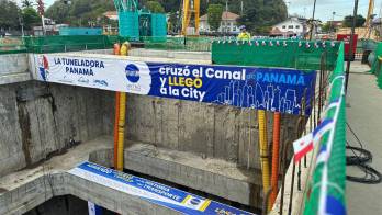 La excavación del túnel es una obra sin precedentes en la región.