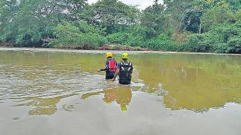 La mañana de ayer seguía los operativos de búsqueda del adulto mayor en el río Mamoní.