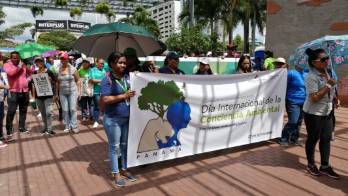 Realizan marcha por la conciencia ambiental
