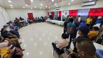 En la mesa se habla de seguridad territorial, impacto ambiental en áreas protegidas y fuera de ellas, avances en la frontera agrícola en zonas de conflicto, zona de límites de los territorios ocupados por la comarca 'Naso Tjërdi', pueblo 'Bri Bri' y comunidades 'Ngäbe' de áreas anexas