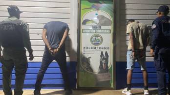 Los detenidos fueron puestos a órdenes de las autoridades competentes.