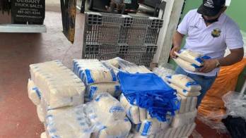 Llegó el arroz para las ferias del IMA