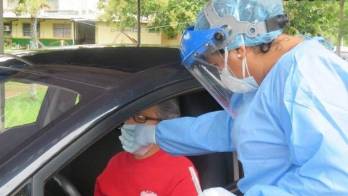 Los hisopados fines de semana se reactivaron en el hospital Nicolás Solano de La Chorrera.