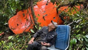 Cae helicóptero en la cordillera; a bordo iba el precandidato a la presidencia Dimitri Flores