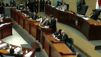 Presidente Juan Carlos Varela presenta proyecto de descentralización en el pleno de la Asamblea Nacional.