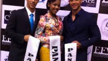 Héctor Elías, Hillary Delanoy y Adrián Arturo.