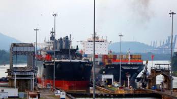 El Canal de Panamá, que aporta el 6% del comercio marítimo mundial, está en ampliación.