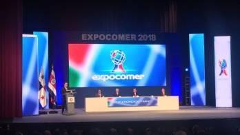 Acto inaugural de Expocomer 2018 con gran afluencia.