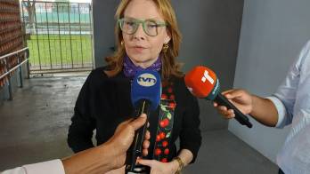 La diputada Paulette Thomas.
