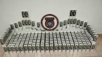La mercancía decomisada fue puesta a órdenes de las autoridades competentes para continuar con las investigaciones por contrabando.