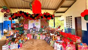 La iniciativa que este año benefició a más de 200 personas del poblado.