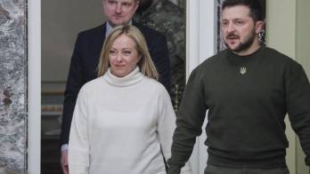 Zelenski llegará este sábado a Roma.