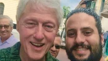 Bill Clinton visita en Panamá&nbsp;