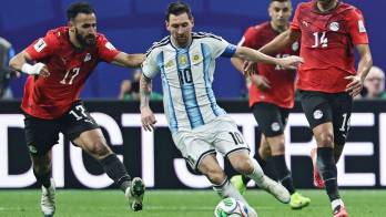 Lionel Messi lidera nuevamente a su equipo.
