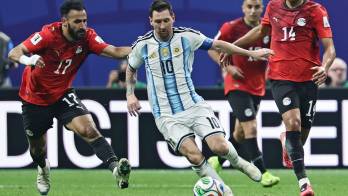 Lionel Messi lidera nuevamente a su equipo.