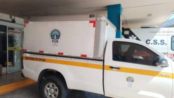 La menor fue trasladada de urgencia a la policlínica.