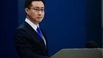 El portavoz del Ministerio de Relaciones Exteriores de China, Lin Jian,