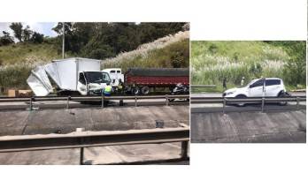 Colisión múltiple deja varios heridos en la vía hacia el puente Centenario