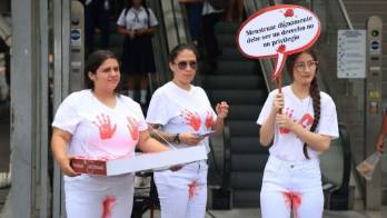 Panameñas exigen una menstruación gratuita y sin estigmas