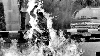 Aragón murió en 1977 en una protesta frente a la Embajada de Estados Unidos en Estocolmo.
