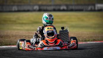 Gianmatteo Rousseau durante la competencia.