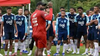 Felipe Baloy durante el entrenamiento.