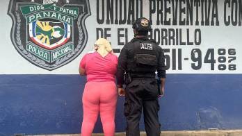 La mujer fue puesta a disposición de las autoridades competentes para enfrentar el proceso judicial correspondiente.
