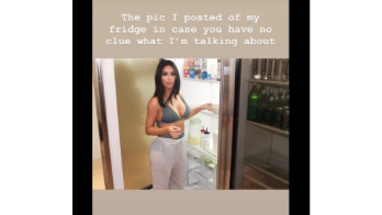 Kim Kardashian cachetea a los que la acusan de tener su refri vacía