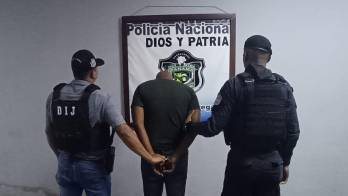El aprehendido será presentado en las próximas horas ante un juez de garantías
