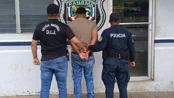 Unidades policiales detuvieron al sospechoso durante un operativo en el corregimiento de Burunga, distrito de Arraiján.